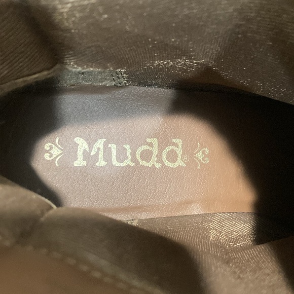 Mudd Brown Suede Fringe Boho Booties - Picture 4 of 5